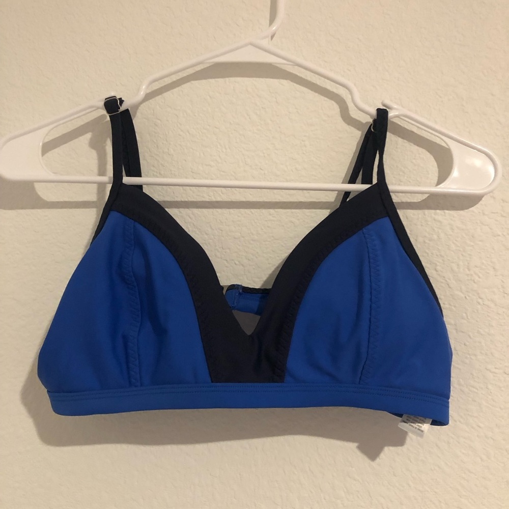 Athleta Blue Two piece Swim Suit S/M - Picture 1 of 6